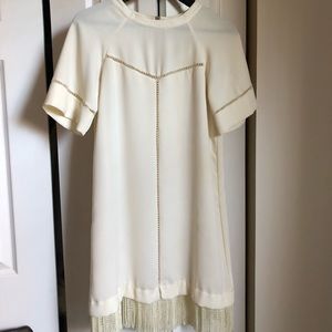 Zara fringe dress